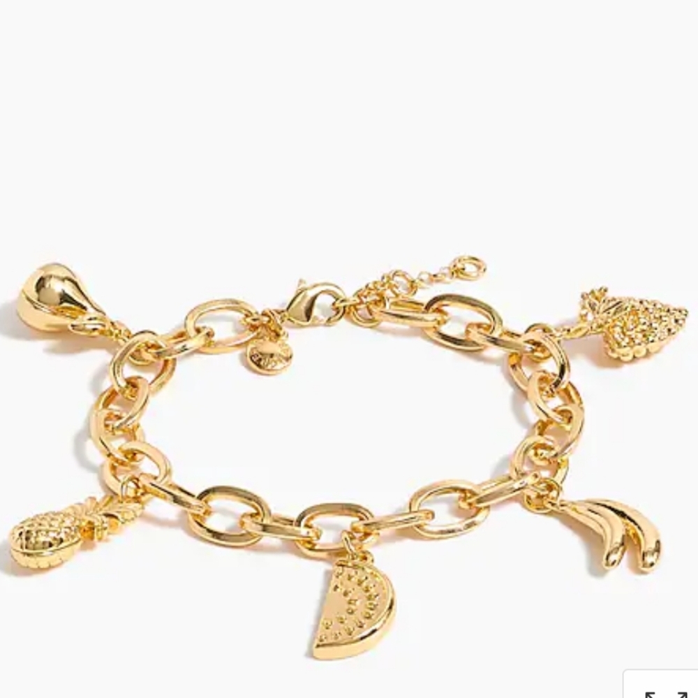 J CREW MIXED FRUIT BRACELET